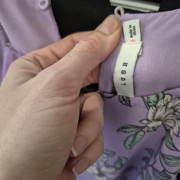 Lush Lavender Floral Spring Maxi Dress - Picture 6 of 6